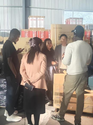 O principal distribuidor de pezas de automóbiles de Senegal, GKP, visita o almacén: solicita pezas de recambio HOWO e SHACMAN a granel con envío inmediato