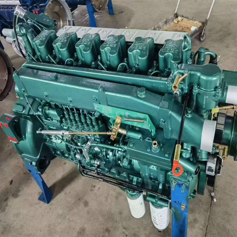 Motor diésel de seis cilindros WD61547 de segunda man